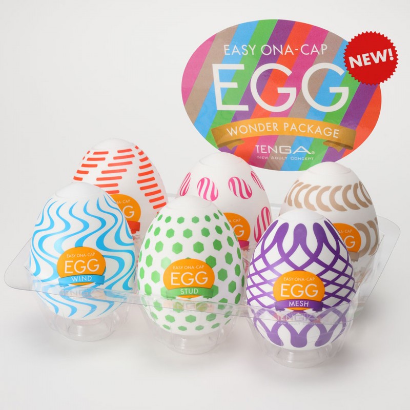 Tenga Eggs - 6 Pack - Wonder Egg 